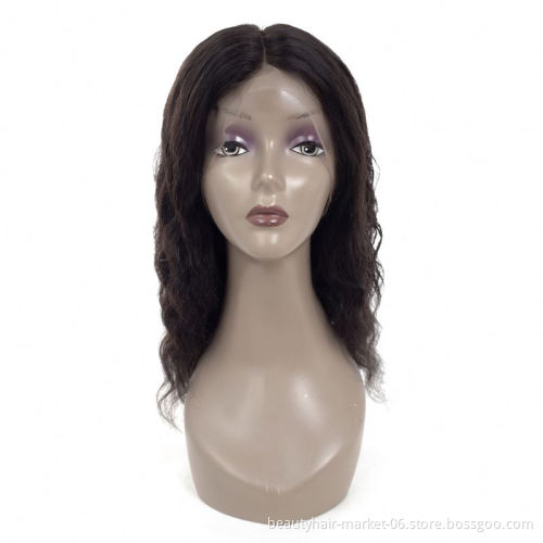 Top Human Hair Long Straight Peruvian 360 Lace Front Wigs 180 Density Unprocessed 100% Human Hair 360 Lace Frontal Wig